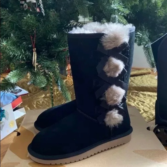 Koolaburra by Ugg Boots with Bows 🎀 and Fur - Picture 9 of 12